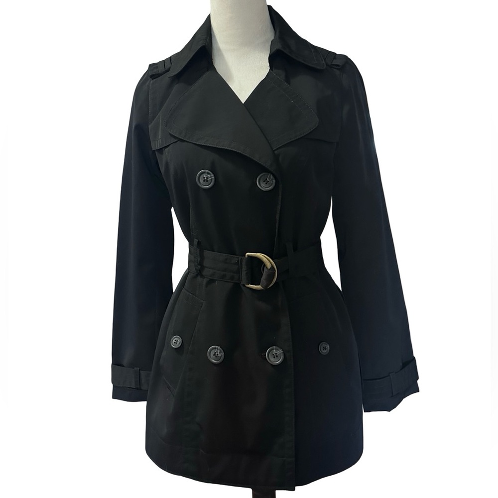 Worthington Black Pea Coat